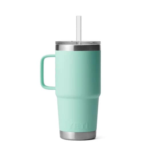 Yeti Rambler 25 oz (710 ml) Straw Mug Seafoam