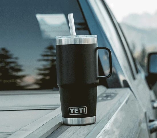 Yeti Rambler 25 oz (710 ml) Straw Mug Seafoam