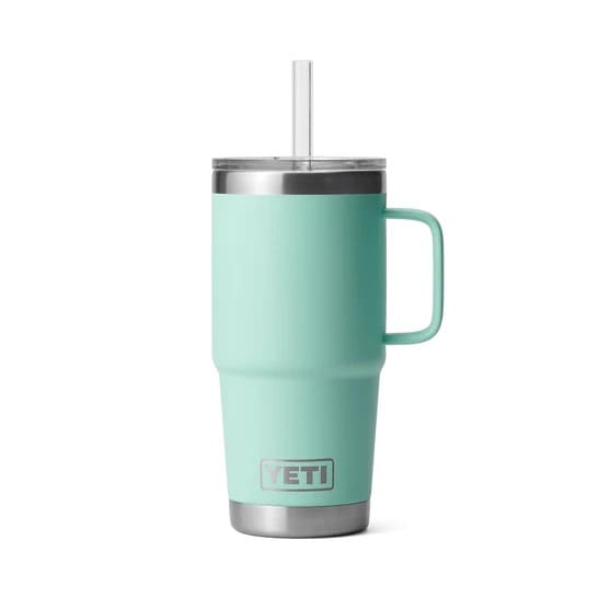 Yeti Rambler 25 oz (710 ml) Straw Mug Seafoam