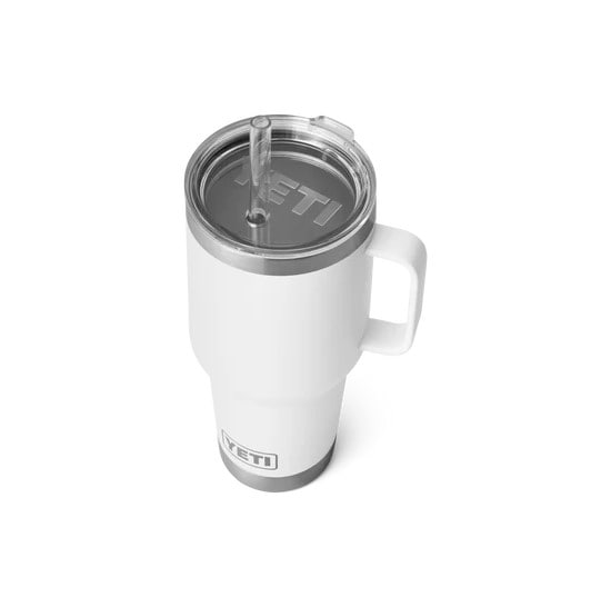 Yeti Rambler 35 oz (994 ml) Straw Mug White