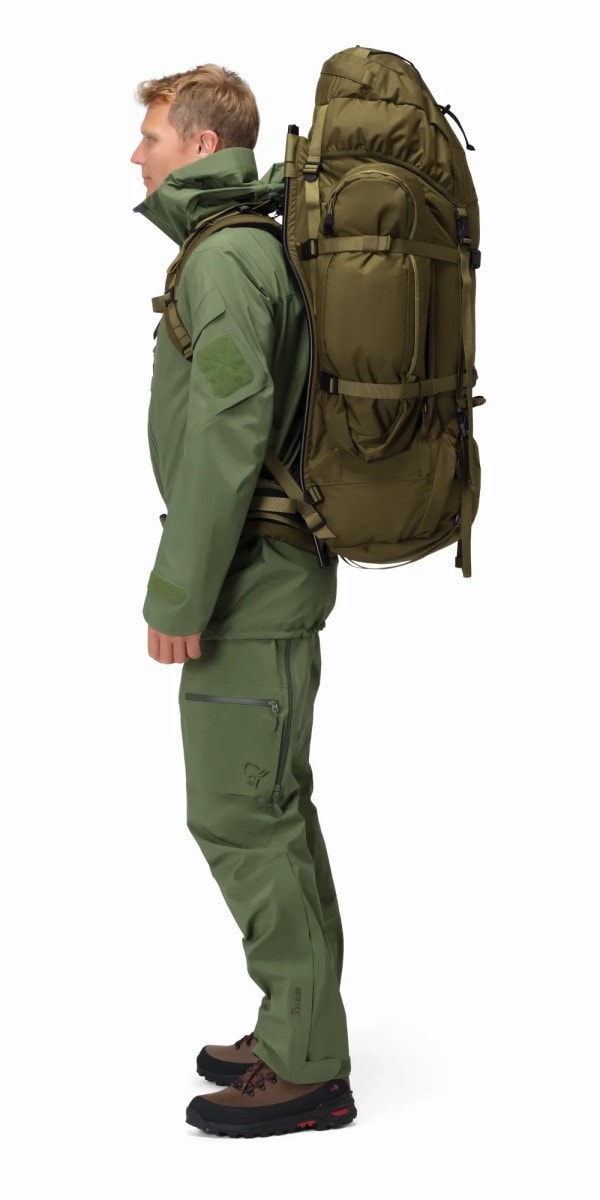 Norrøna Recon Synkroflex Pack 125L Military Green