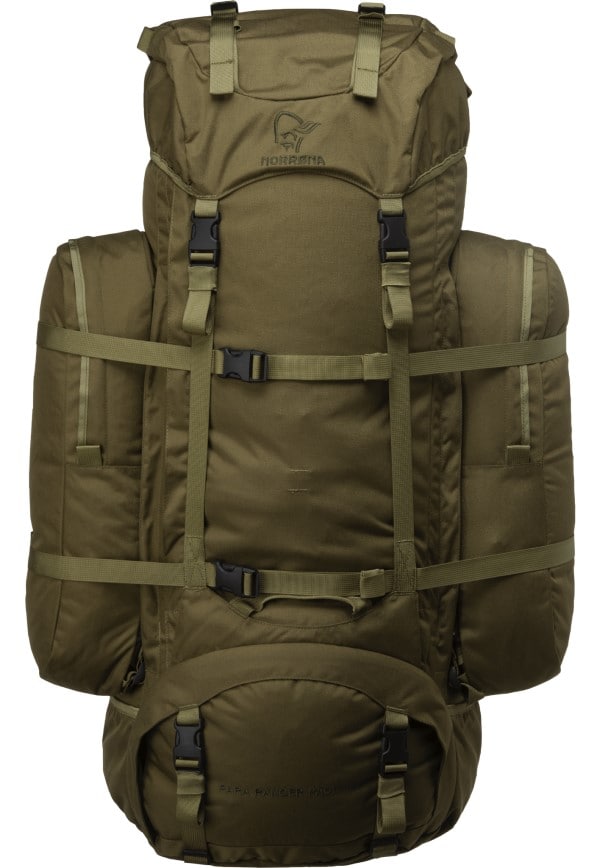 Norrøna Recon para ranger synkron Pack 120L Green