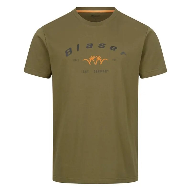 Blaser Men's T-Shirt Herren Dark Olive