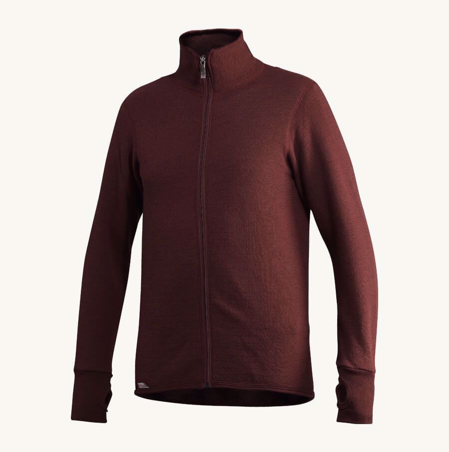 Woolpower Full Zip Jacket 400 gr Rust Red