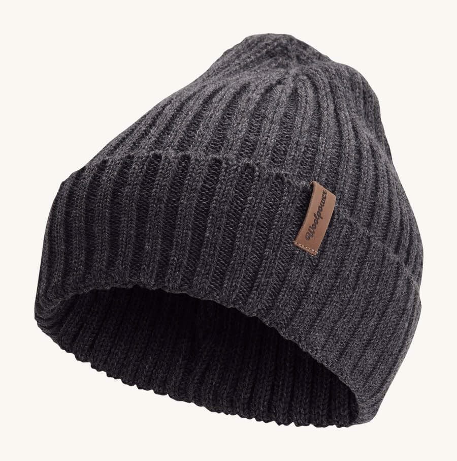 Woolpower Beanie Rib Grey One Size