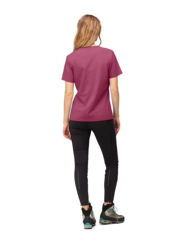 Norrøna /29 cotton Duotone T-Shirt (W) Violet Quartz Utgått