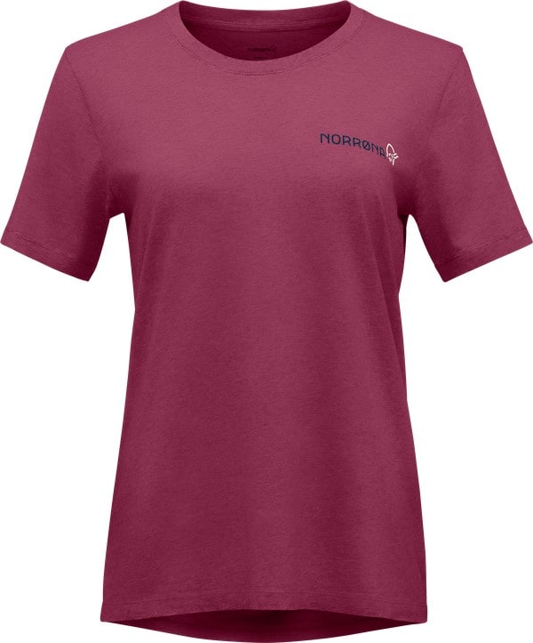 Norrøna /29 cotton Duotone T-Shirt (W) Violet Quartz Utgått