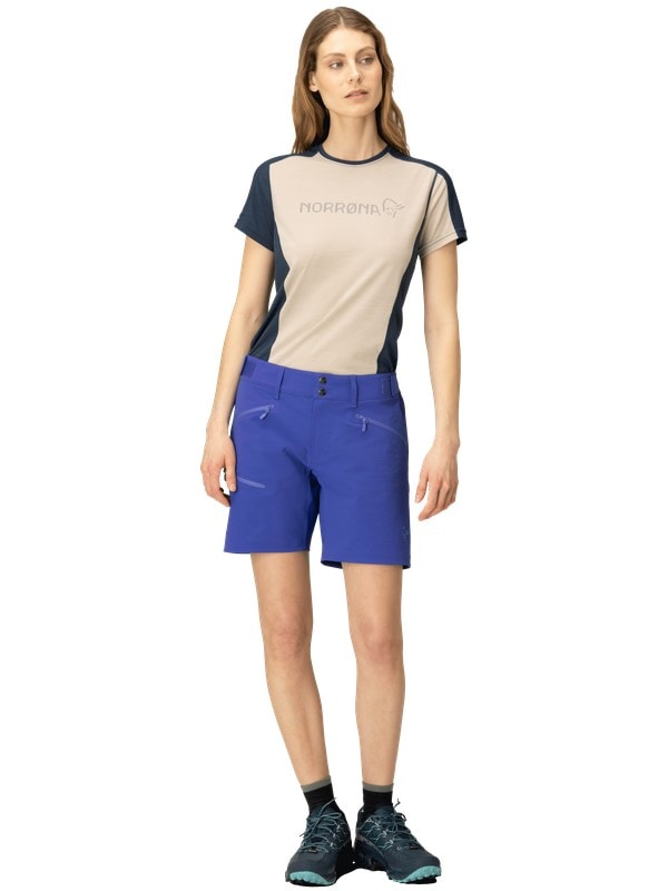 Norrøna falketind flex1 Shorts W's Royal Blue Utgått