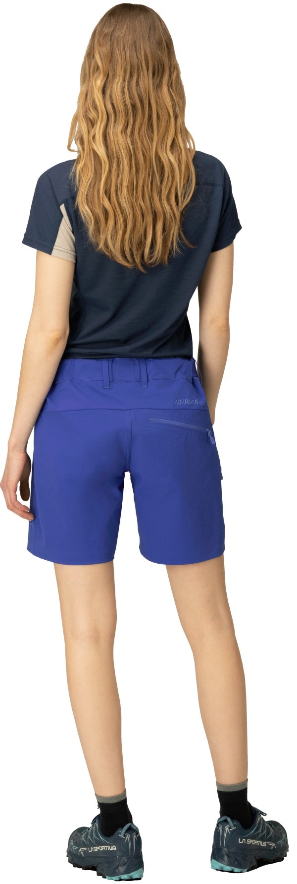 Norrøna falketind flex1 Shorts W's Royal Blue Utgått