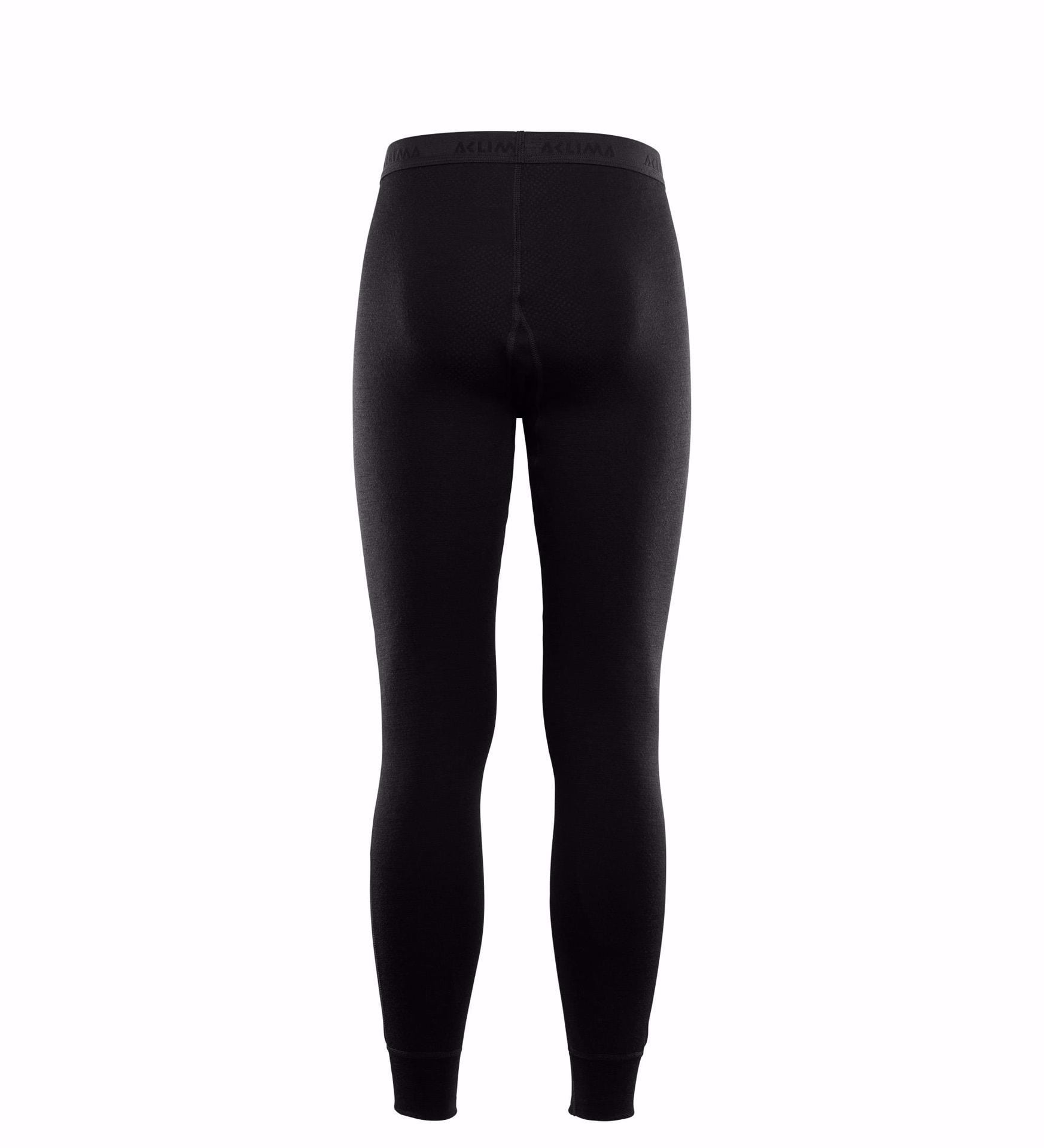 Aclima DoubleWool Longs Jet Black/Marengo