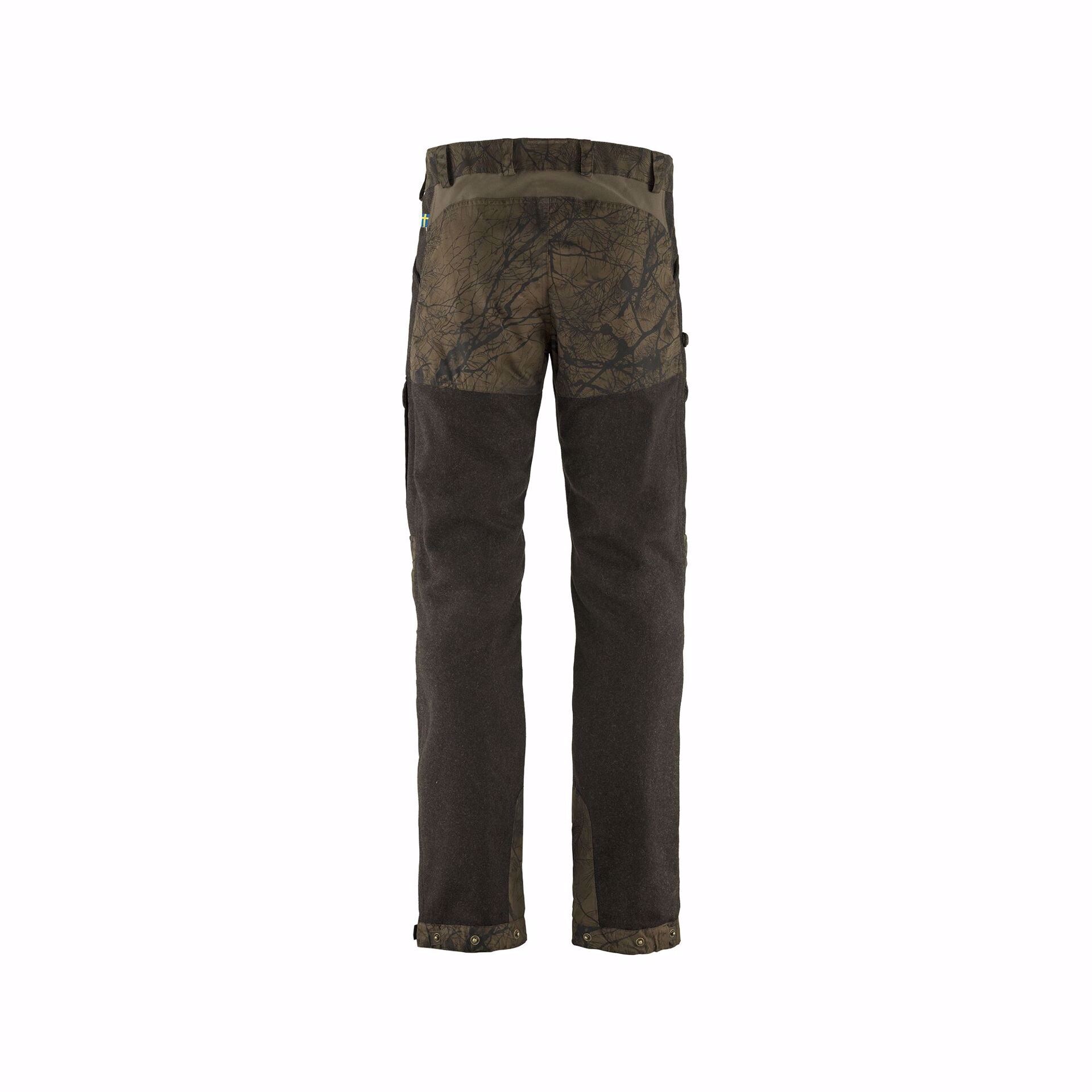 Fjällräven Värmland Wool Trousers M Dark Olive- Dark Olive Camo