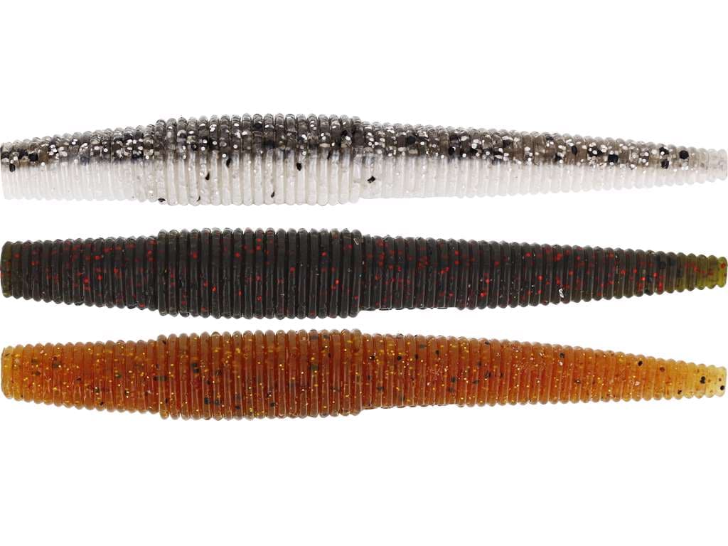 Westin Ned Worm 7cm 3g clear water mix 7pcs