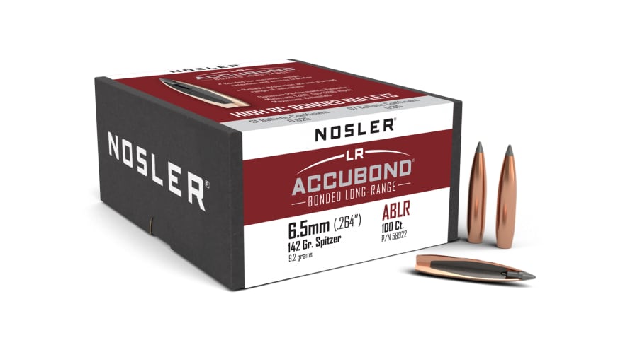 Nosler Accubond Long Range Kuler 6,5mm 142 gr SP