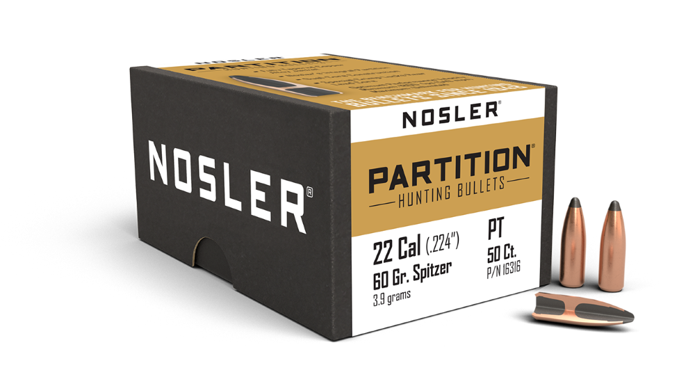 Nosler Partition Kuler 22 60gr