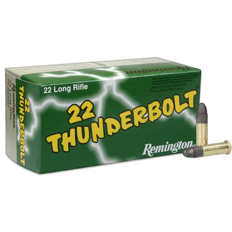 Remington RN THUNDERBOLT 22 Long Rifle, High Speed