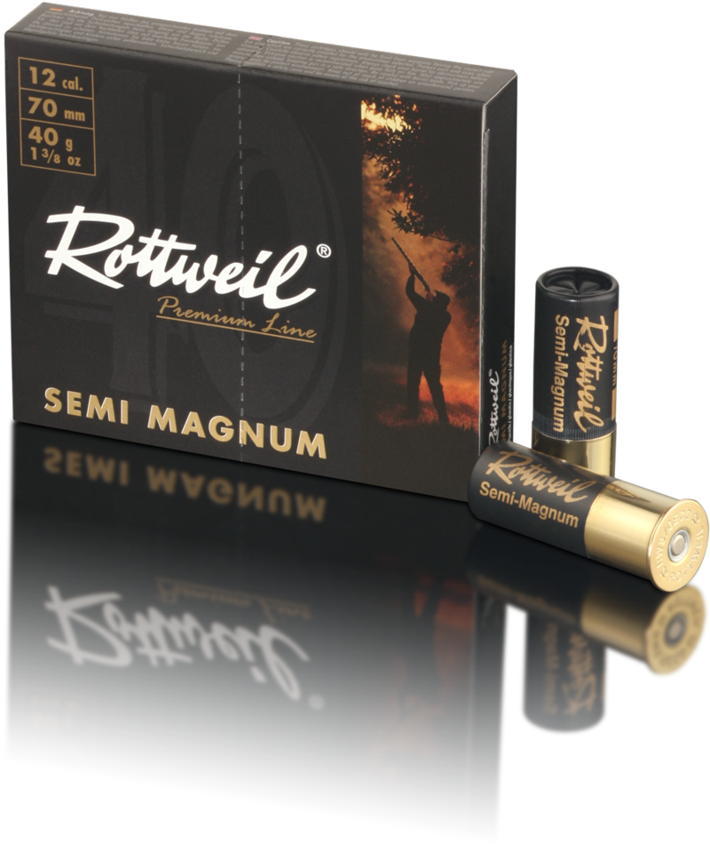 Rottweil Semi Magnum 12/70 40G Us.4/No.3 3,2Mm 10pk