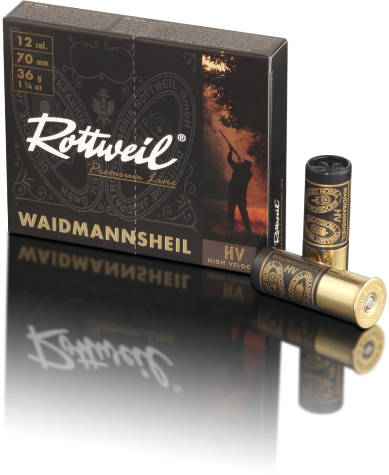 Rottweil Waidmannsheil Tpl Hv 12/70 36G Us.7/No.6 2,5Mm 10pk