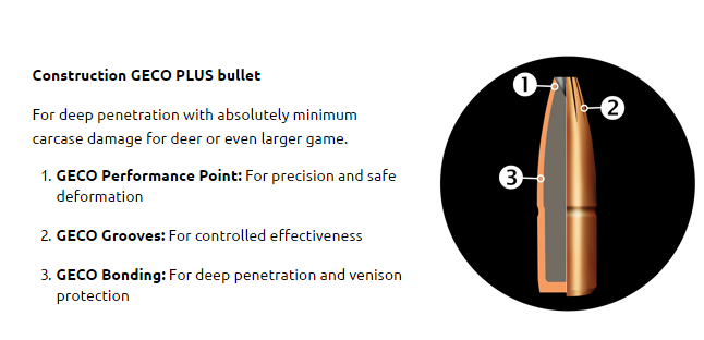 Geco Bullets 9,3Mm 16,5G Plus 50pk
