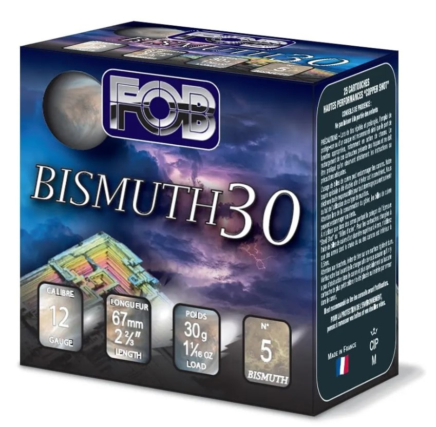 FOB Bismuth 12/67 3 30gr 25pk