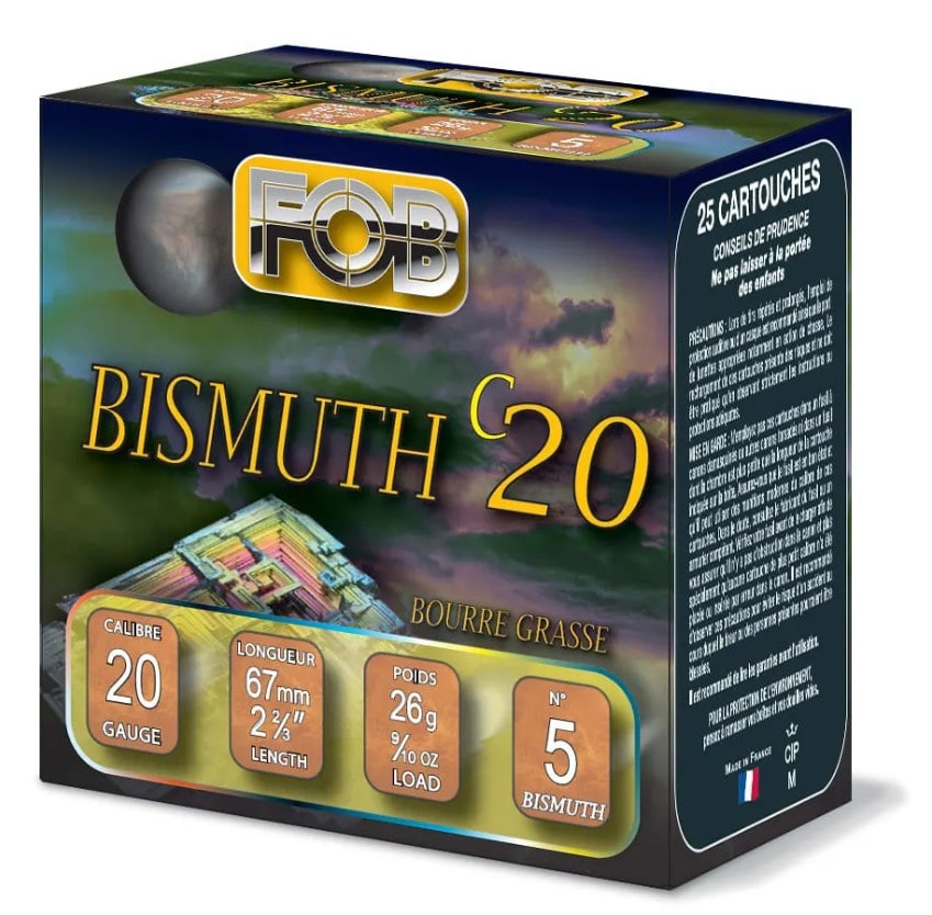 FOB Bismuth 20/67 3 26gr 25pk