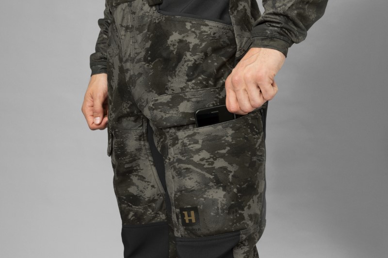 Härkila Noctyx Camo Silent Trousers AXIS MSP Black/Black