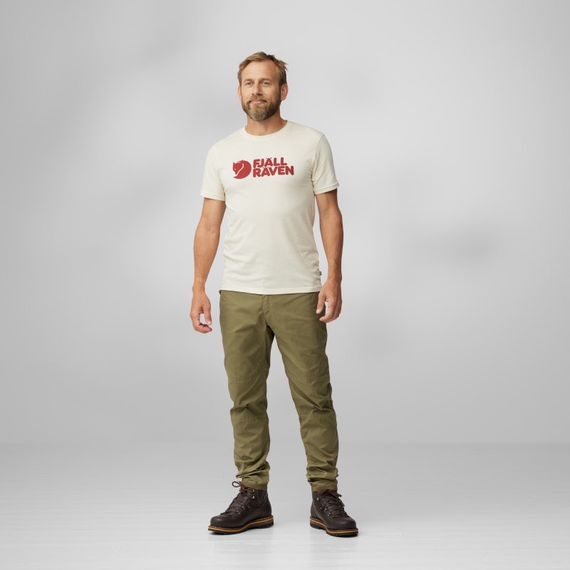 Fjällräven Logo T-shirt M Ochre