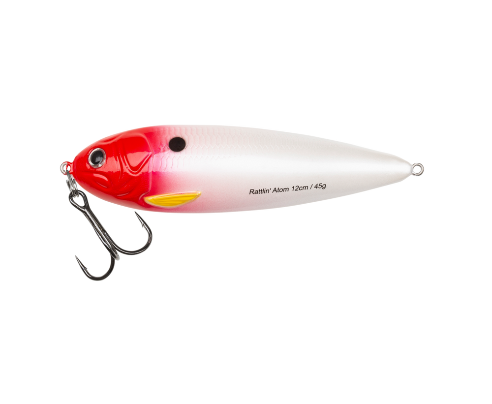 Abu Garcia Beast Rattlin Atom 12cm Red Head