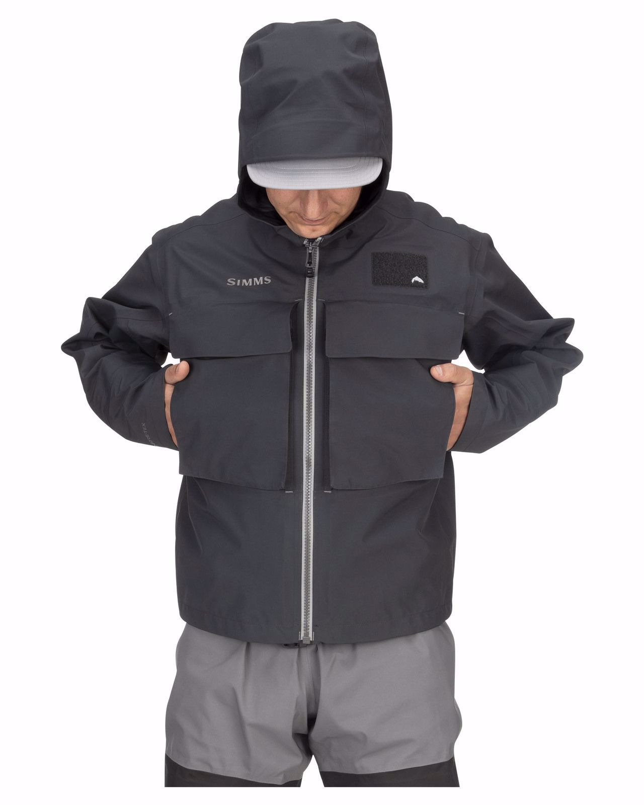 Simms Guide Classic Jacket Carbon