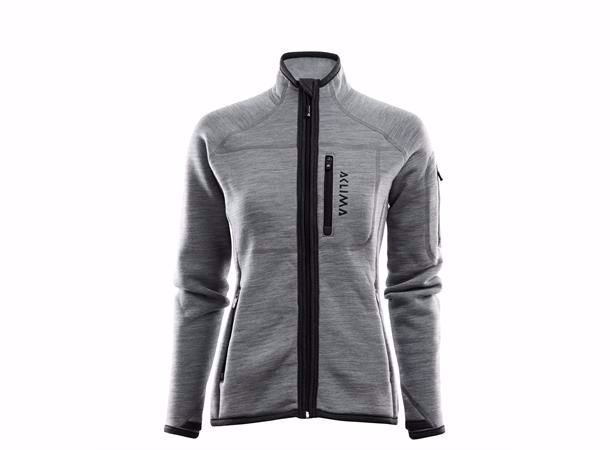 Aclima Fleecewool Jacket W Grey melange