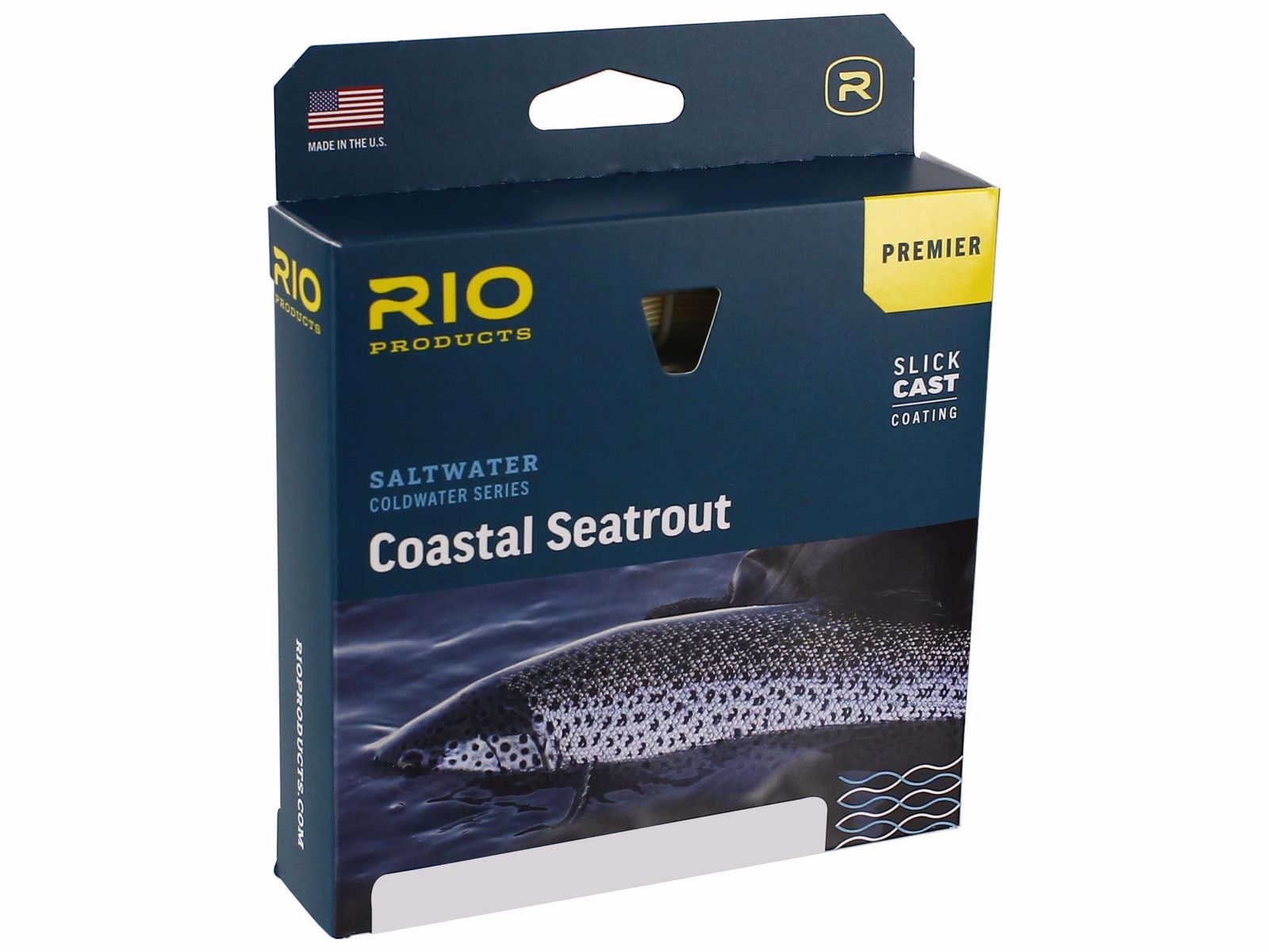 RIO Coastal Seatrout Slickcast WF7/S1 Sand/Trans. green