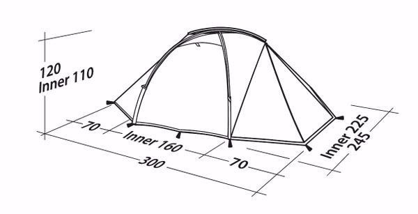 Robens Telt Lodge Pro 3