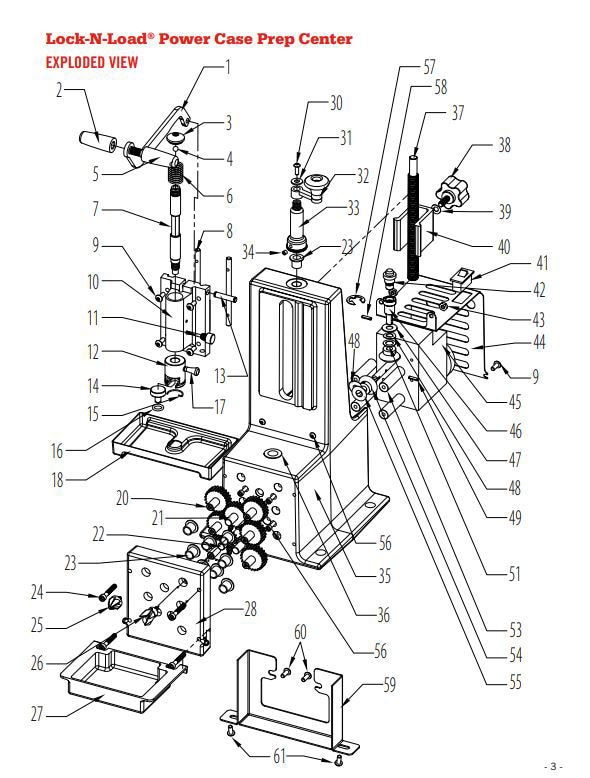 Hornady PartsDrive shaft case prep center #399152