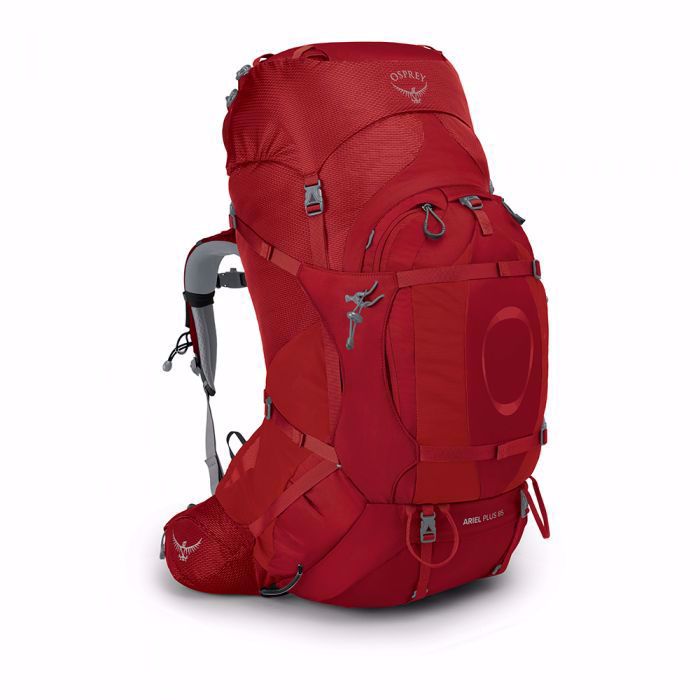 Osprey Ariel Plus 85 Carnelian Red WXS/S