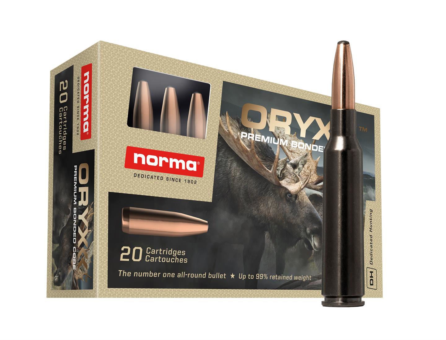 Norma Oryx silencer 308 WIN 10,7 g / 165 gr