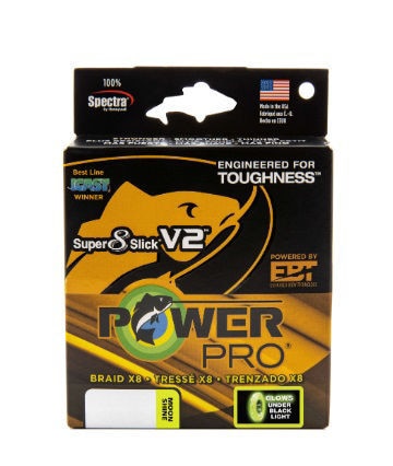 PowerPro Sup 8 Slick V2 135m 0,23mm 17kg Moss Green
