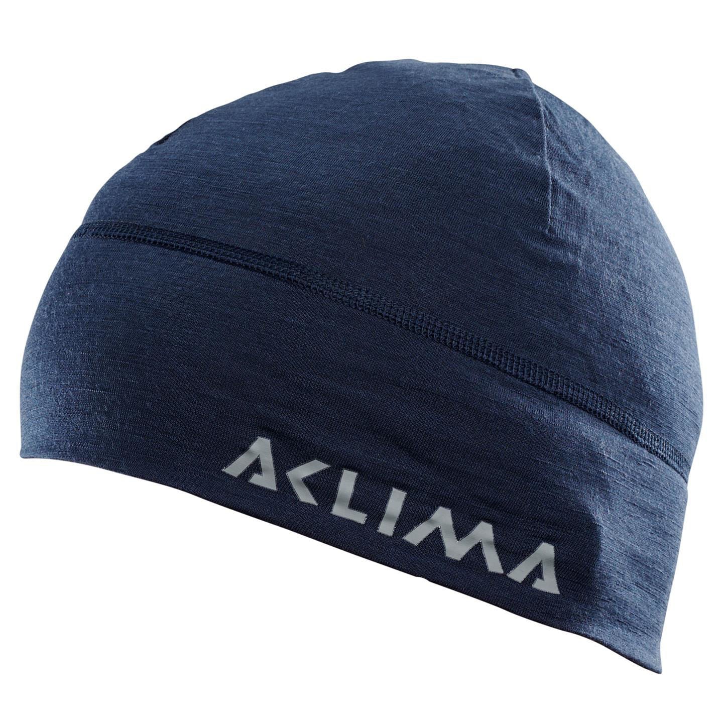 Aclima Lightwool Beanie Navy blazer Onesize