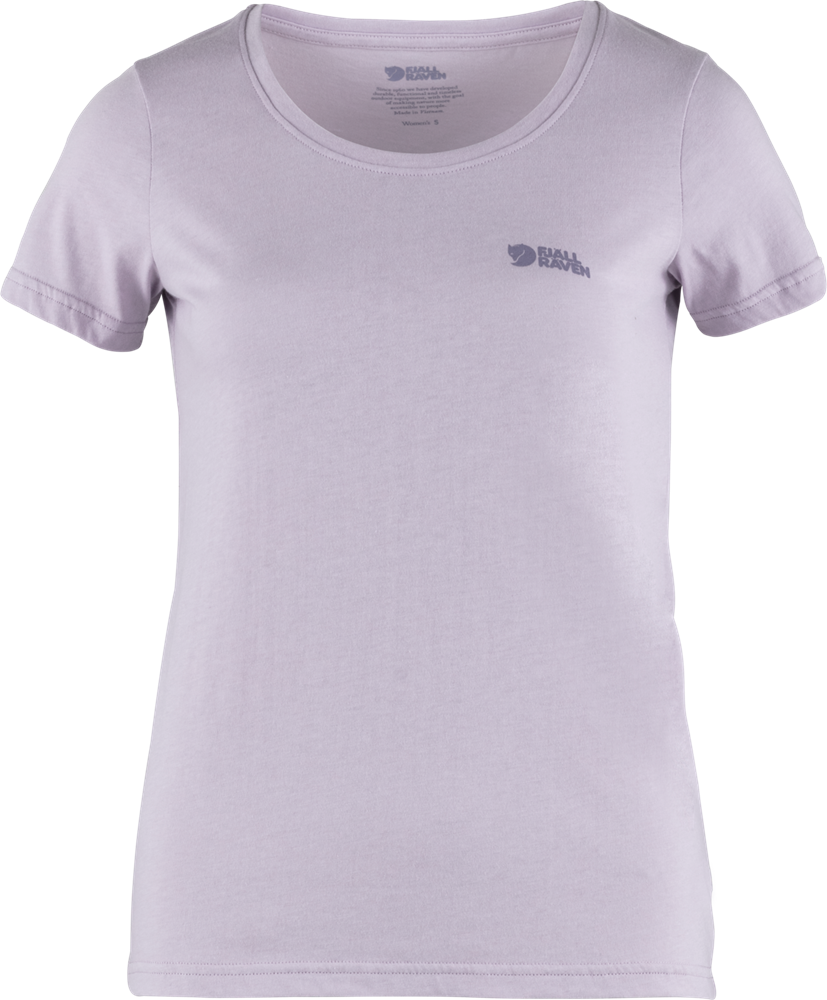 Fjällräven Logo T-shirt W Pastel lavender