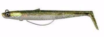 Savage Gear Sandeel V2 14cm 33g Sinking Green Silver 2+1