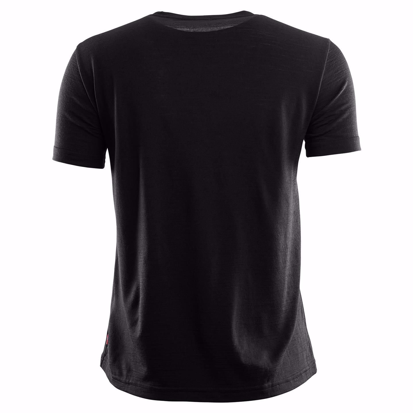 Aclima LightWool T-Shirt Loose Fit Woman Jet Black