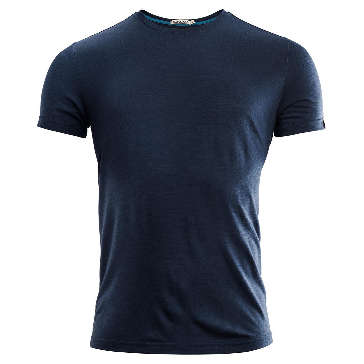 Aclima LightWool T-Shirt Man Navy blazer