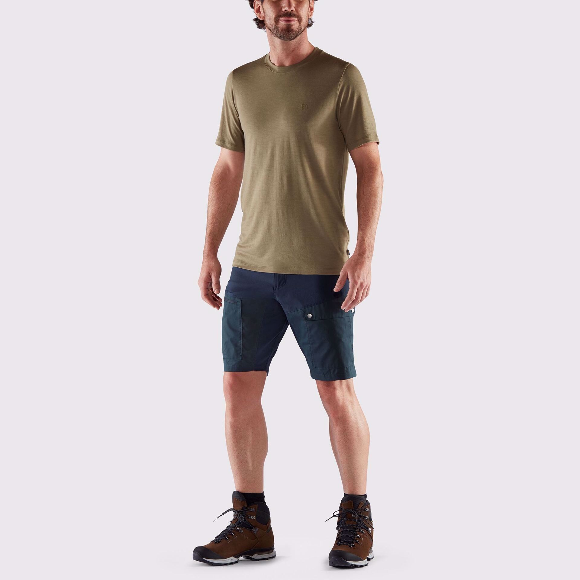 Fjällräven Abisko Midsummer Shorts M Savanna-Light Olive