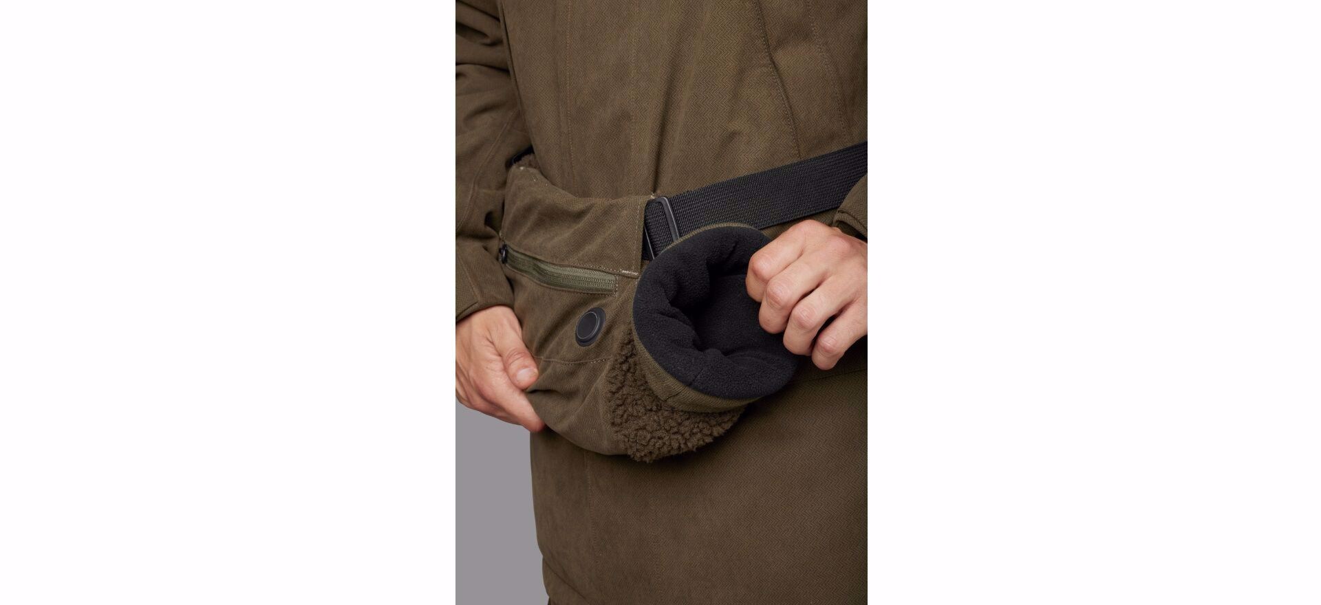 Härkila Driven Hunt Heat Muffe Willow Green One Size