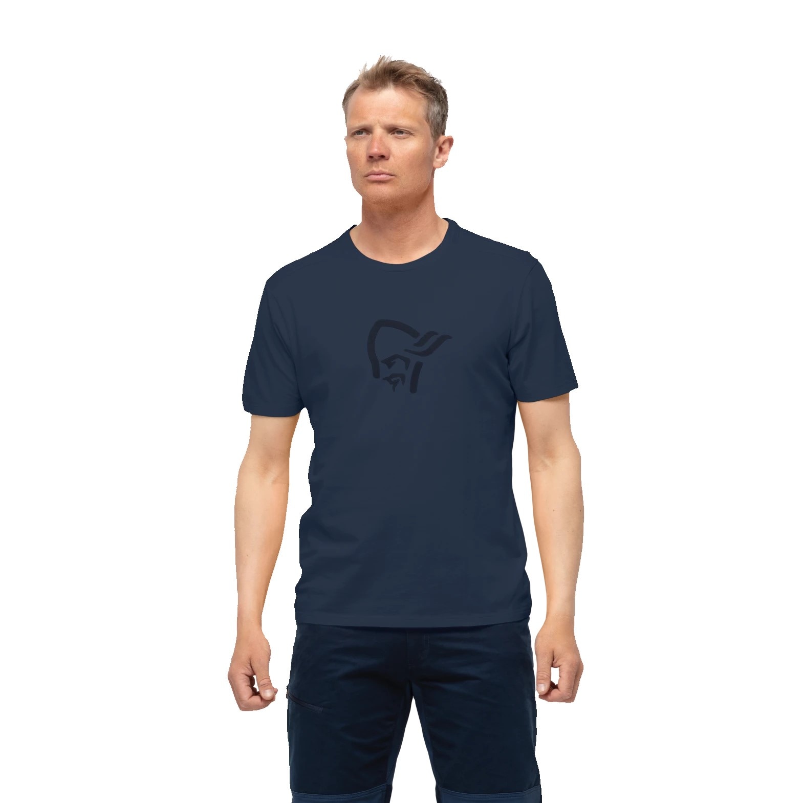 Norrøna /29 cotton Viking T-Shirt (M) Indigo Night/ Sky