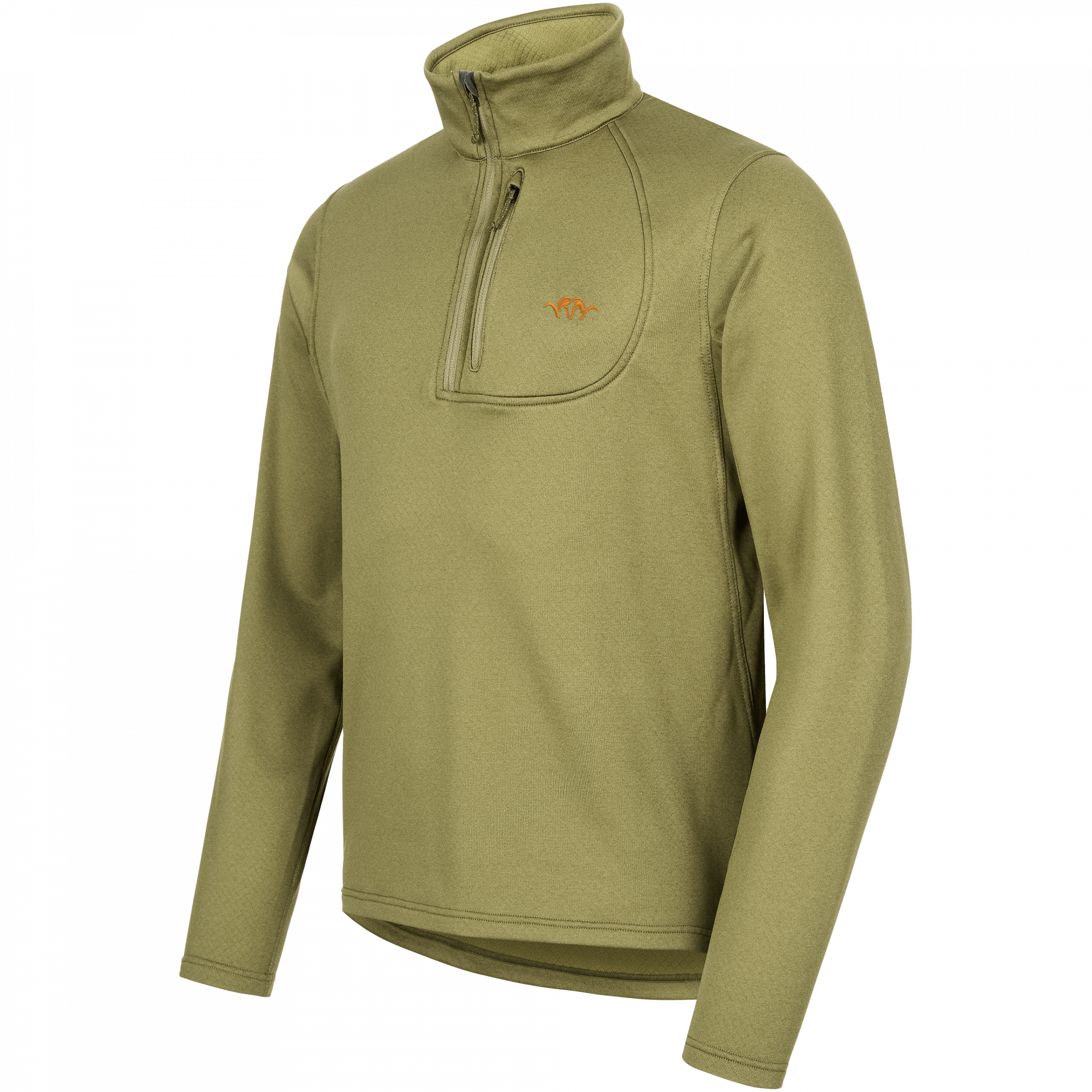 Blaser Drain Halfzip higland green Herre