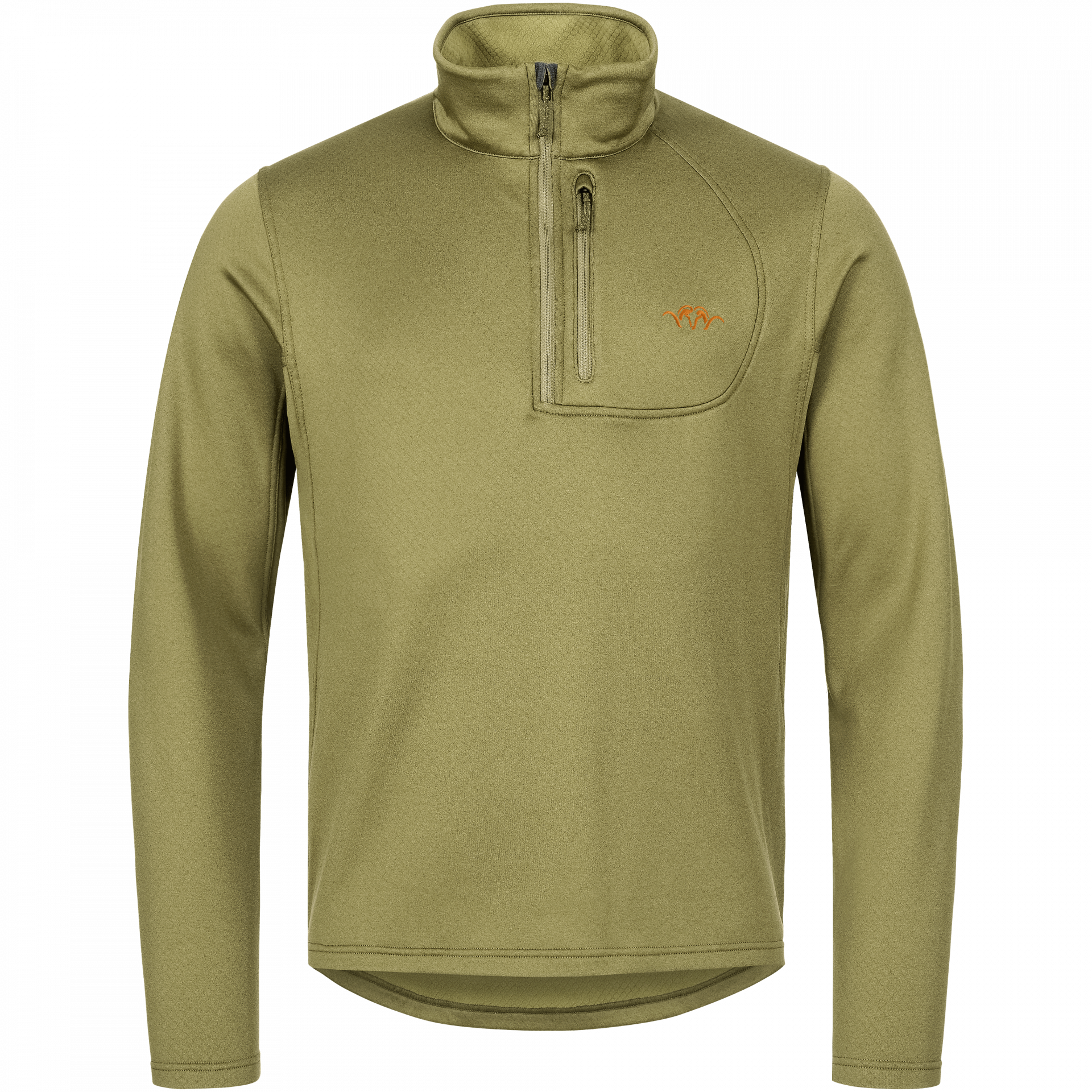 Blaser Drain Halfzip higland green Herre