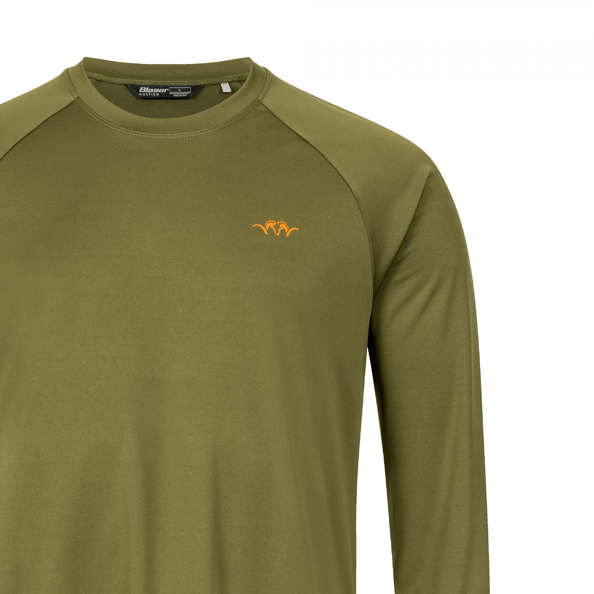 Blaser Function Long Sleeve Shirt 21 dark olive Herre