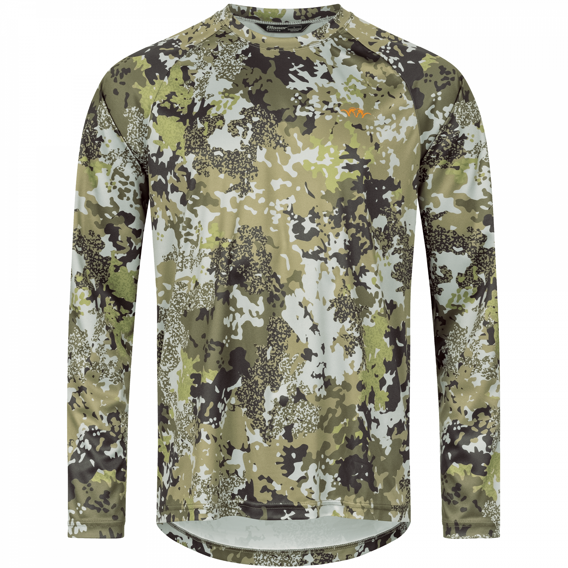 Blaser Men's Function Long Sleeve Shirt 21HunTec Camouflage