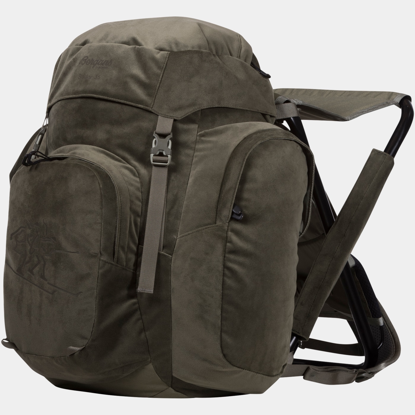 Bergans Budor Chair Pack Green Mud 35