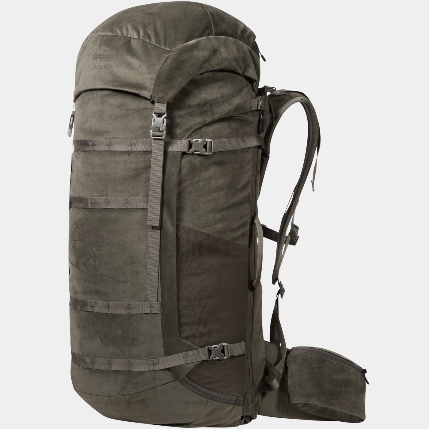 Bergans Budor V2 45 Green mud 45