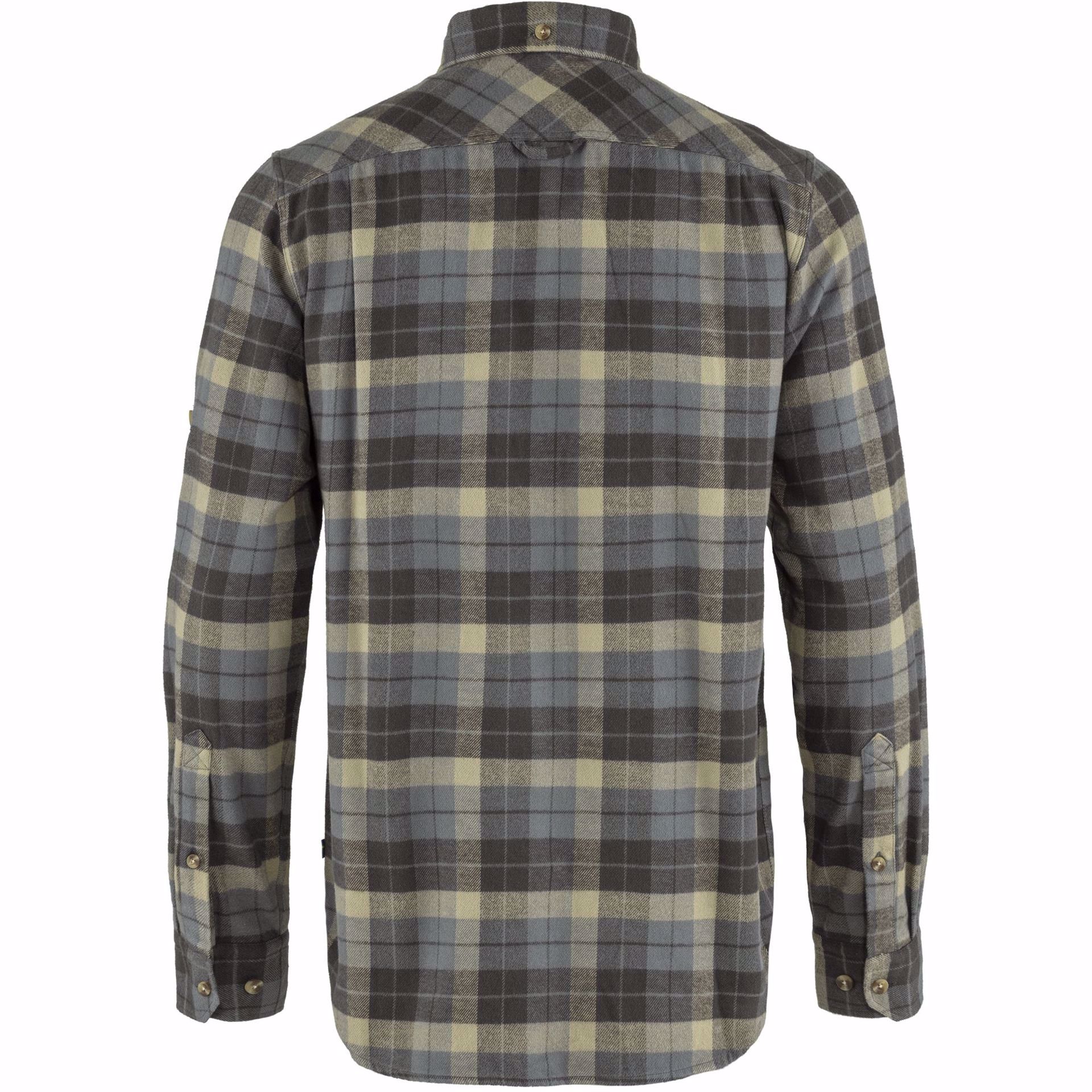 Fjällräven Singi Heavy Flannel Shirt Super Grey-Stone Grey